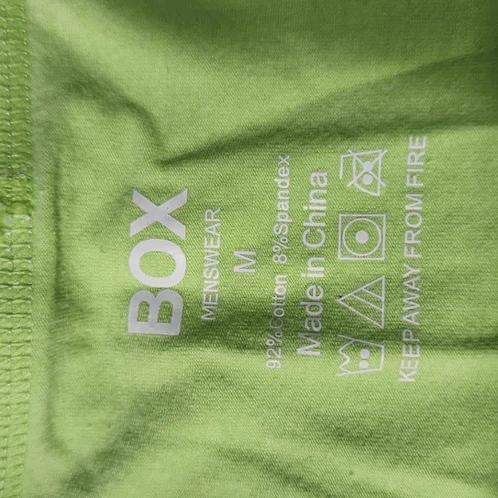 Box Menswear Medium Green Briefs - Picture 3 of 3